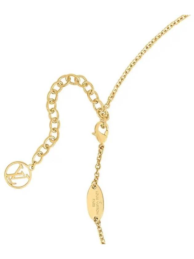 LV Iconic Crystal Necklace Gold - LOUIS VUITTON - BALAAN 6