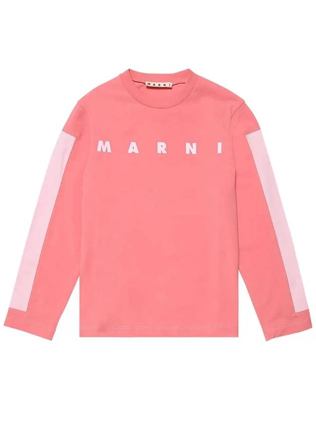 Kids Women Logo T Shirt M00870 M00LE 0M338 - MARNI - BALAAN 2