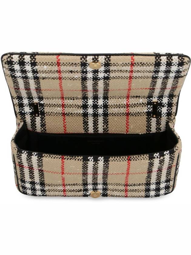 Boucle Lola Vintage Check Small Cross Bag Beige - BURBERRY - BALAAN 5