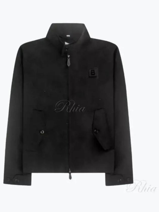 TB Lincolnshire Wind Zip Up Jacket Black - BURBERRY - BALAAN 2