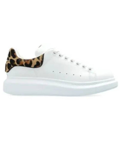 Leopard Tab Low Top Sneakers White - ALEXANDER MCQUEEN - BALAAN 2