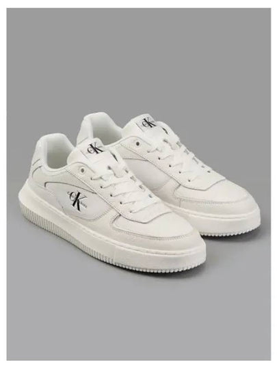 Jeans Malmo Meta Low Top Sneakers White - CALVIN KLEIN - BALAAN 2