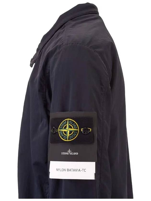 Wappen Patch  Nylon Batavia Jacket Navy - STONE ISLAND - BALAAN 5