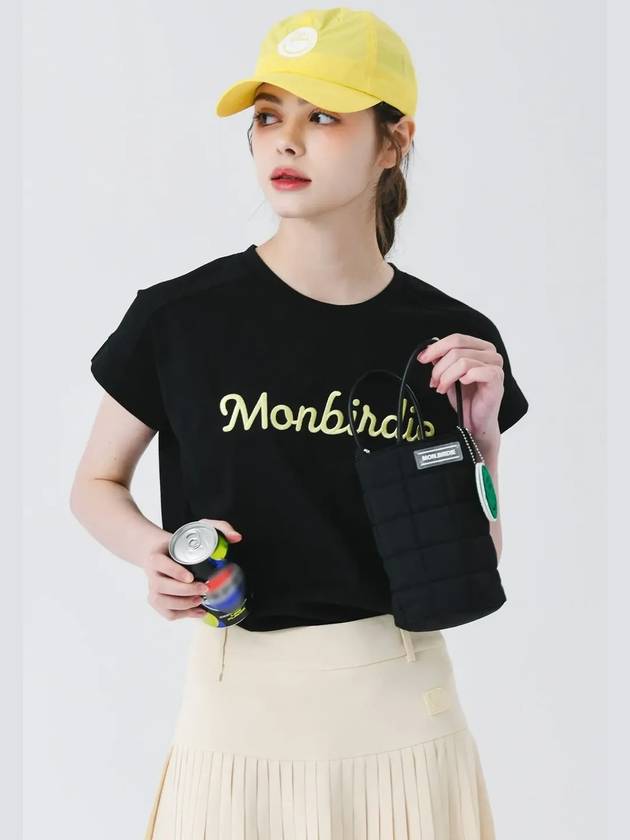 Artwork loose fit sleeveless t-shirt BLACK - MONBIRDIE GOLF - BALAAN 7