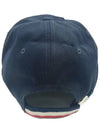 Logo Patch Ball Cap Navy - MONCLER - BALAAN 4