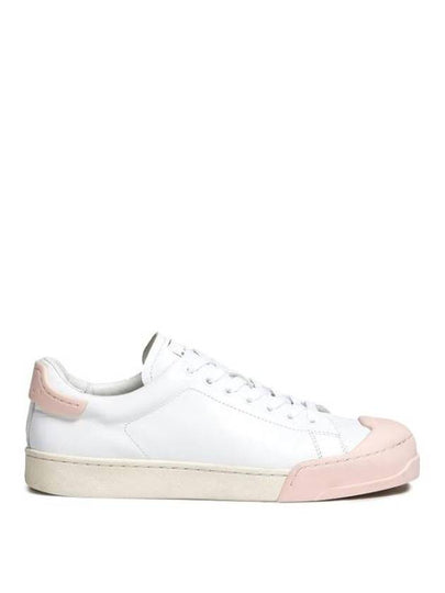 Dada Bumper Low Top Sneakers White Pink - MARNI - BALAAN 2