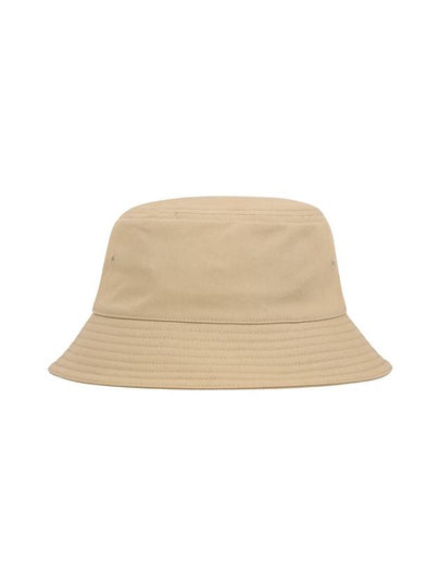 EKD Embroidered Cotton Bucket Hat Beige - BURBERRY - BALAAN 2