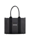 Hardware Medium Grain Calfskin Tote Bag Black - BALENCIAGA - BALAAN 1