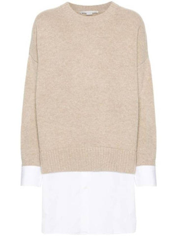 24FW Pullover 6K0836 3S2515 2505 BEIGE - STELLA MCCARTNEY - BALAAN 1