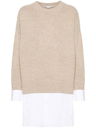 24FW Pullover 6K0836 3S2515 2505 BEIGE - STELLA MCCARTNEY - BALAAN 1