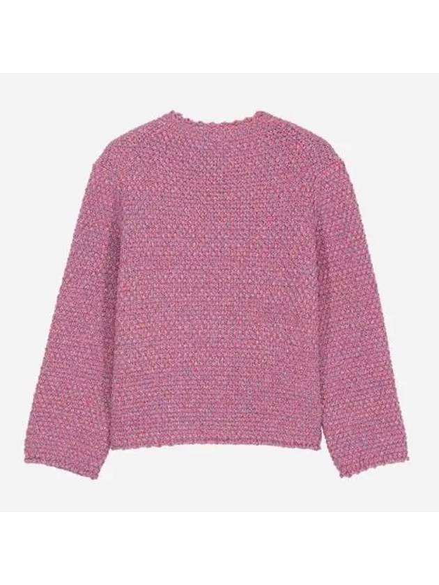 Cardigan Tweed Pink Luxury MFPCA00365 - MAJE - BALAAN 5