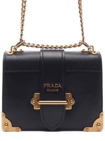 Women s Kaie Chain Shoulder Bag 1BD221 2BB0 F0002 V CCH 23F - PRADA - BALAAN 1