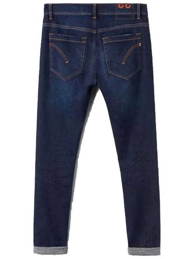 Blue Cotton Jeans UP232DS0265UDI7800 M0181034193 - DONDUP - BALAAN 4