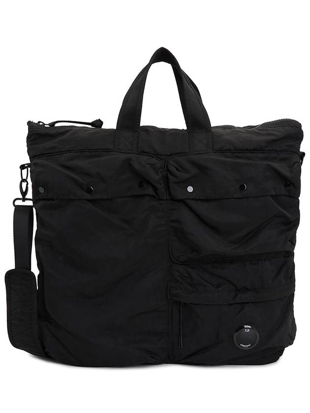 Lens Large Tote Bag Black - CP COMPANY - BALAAN 2