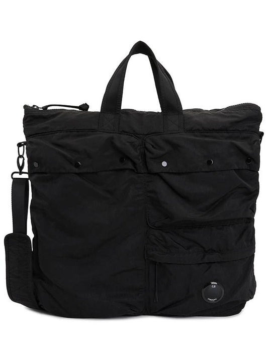 Lens Large Tote Bag Black - CP COMPANY - BALAAN 2