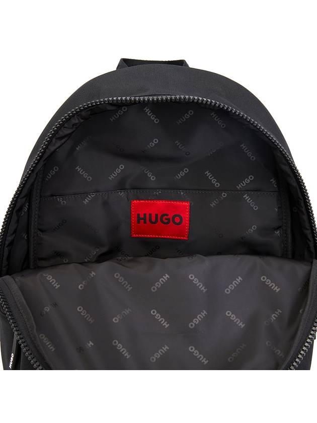 Logo Print Backpack Black - HUGO BOSS - BALAAN 7