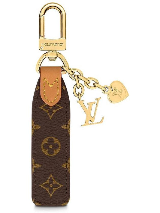 Logo Pattern Cherished Tab Key Holder Brown - LOUIS VUITTON - BALAAN 2