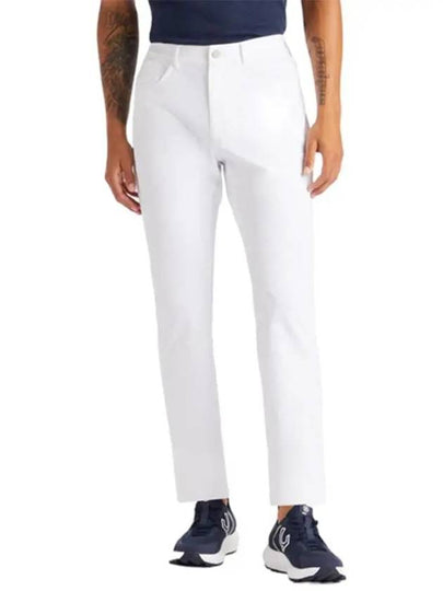 Men's Tour 5 Pocket Stretch Straight Pants White - G/FORE - BALAAN 2