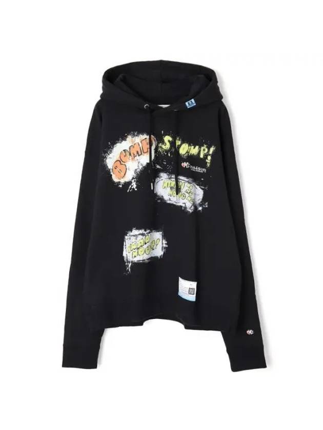 Balloon Print Hoodie Black - MIHARA YASUHIRO - BALAAN 2