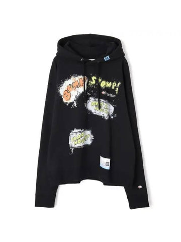 Balloon Print Hoodie Black - MIHARA YASUHIRO - BALAAN 1