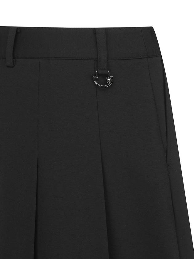 Women s front and back inverted pleated culottes skirt - WAAC - BALAAN 5