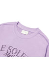 Brushed Options x Mas Teddy Bear Sweat Shirts LAVENDER - LE SOLEIL MATINEE - BALAAN 3