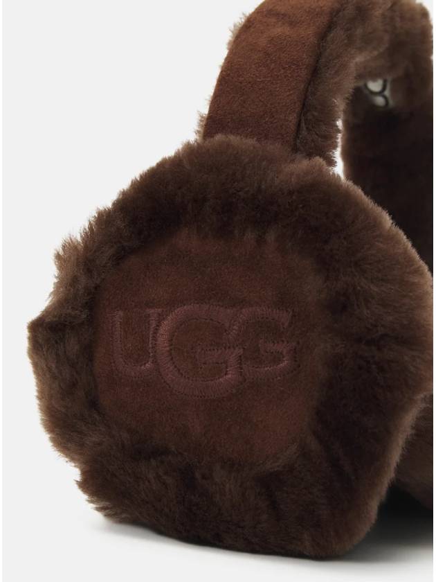 logo earmuff earmuffs dark brown 20955 for women - UGG - BALAAN 6