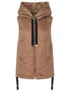 Greengo Water Repellent Padded Vest Camel - MAX MARA - BALAAN 2