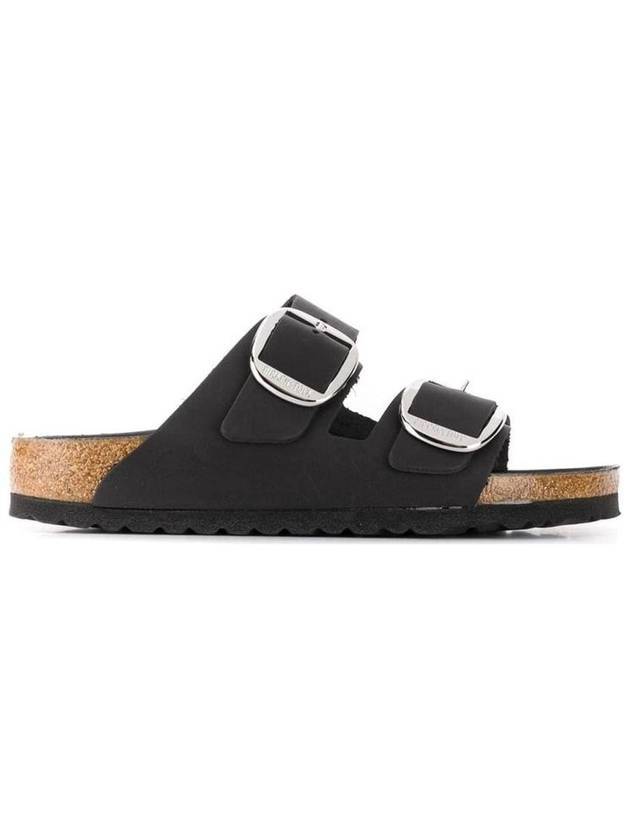 Arizona Big Buckle Slippers Black - BIRKENSTOCK - BALAAN 1