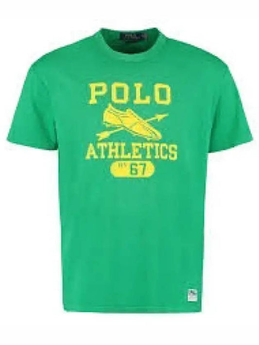 Classic fit jersey t shirt green 1236777 - POLO RALPH LAUREN - BALAAN 1