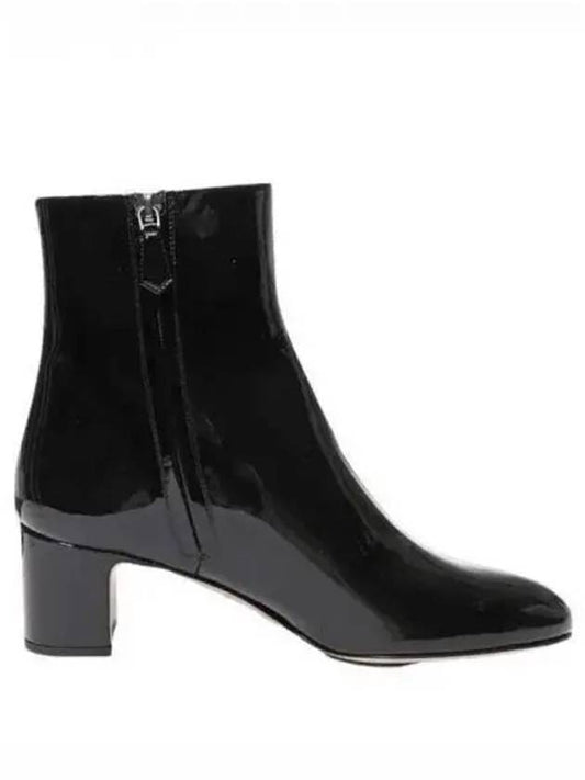 Patent Leather Ankle Boots Black - PRADA - BALAAN 2