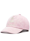 Tyrone Logo Wool Ball Cap Pink - ISABEL MARANT - BALAAN.