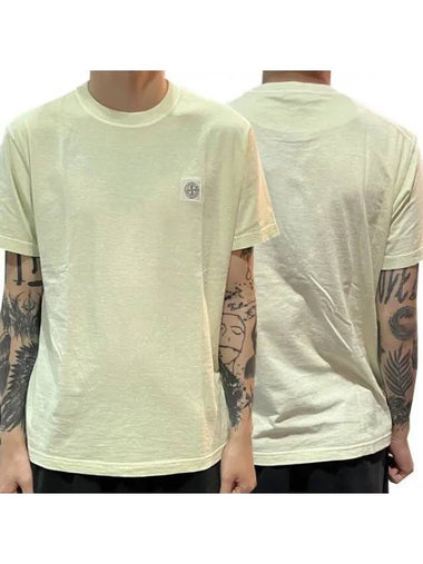 FISSATO logo patch short sleeve t shirt 31468493 1095372 - STONE ISLAND - BALAAN 1