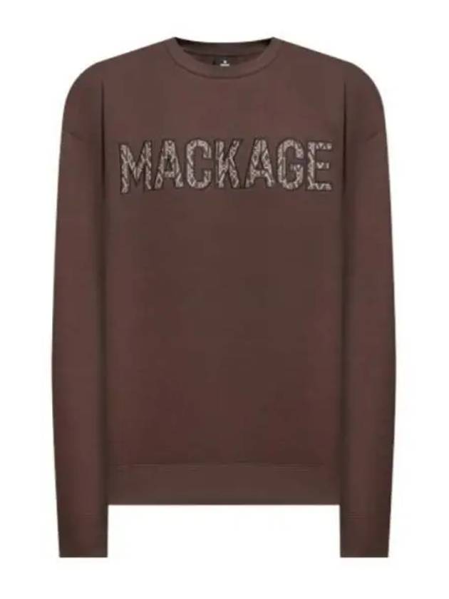 Logo Sweatshirt Brown MAX MG - MACKAGE - BALAAN 1