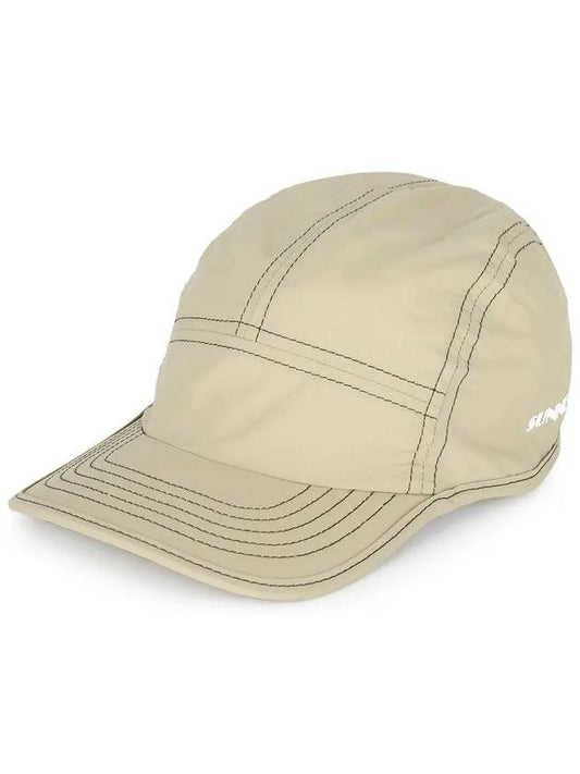 Side Logo Panel Cap Hat Beige CACCXSAC021 NYL021 0126 - SUNNEI - BALAAN 1