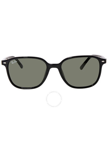 Ray Ban Leonard Green Square Unisex Sunglasses RB2193 901/31 53 - RAY-BAN - BALAAN 1