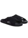 Cross Webbing Strap Sandals Black - GIVENCHY - BALAAN 3