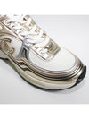 Fabric Laminated Low Top Sneakers Gold - CHANEL - BALAAN 7