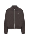 De Coeur Zip-Up Jacket Dark Coffee - AMI - BALAAN 2