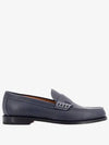 Granville Grained Calfskin Loafers Navy - DIOR - BALAAN 2