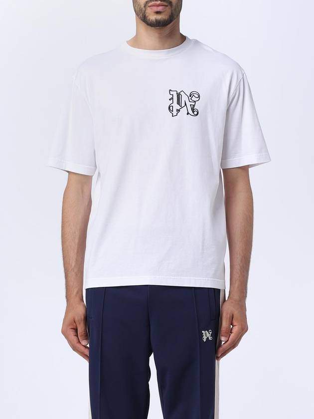 Palm Angels cotton t-shirt - PALM ANGELS - BALAAN 1