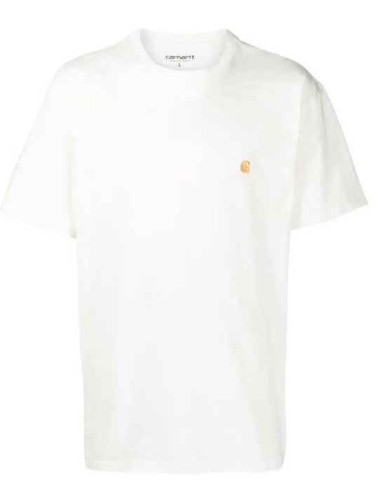 Men s WIP Short Sleeve Chase T Shirt White I02639100R XX - CARHARTT - BALAAN 1