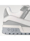 LV Trainer Maxi Low Top Sneakers Grey - LOUIS VUITTON - BALAAN 5