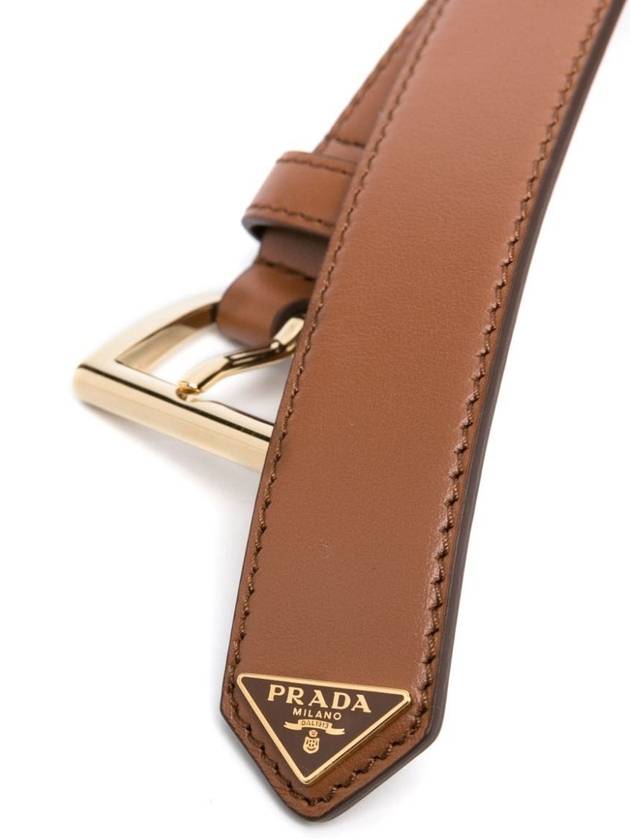 leather belt 1CC5438NQ F0ORP COGNAC 1 B0170480902 - PRADA - BALAAN 3