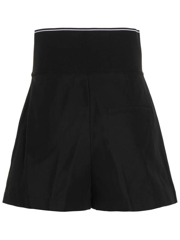 Safari Shorts in Cotton Tailoring Black - ALEXANDER WANG - BALAAN 3