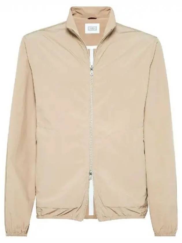 High Neck Track Zip-Up Jacket Beige - BRUNELLO CUCINELLI - BALAAN 2