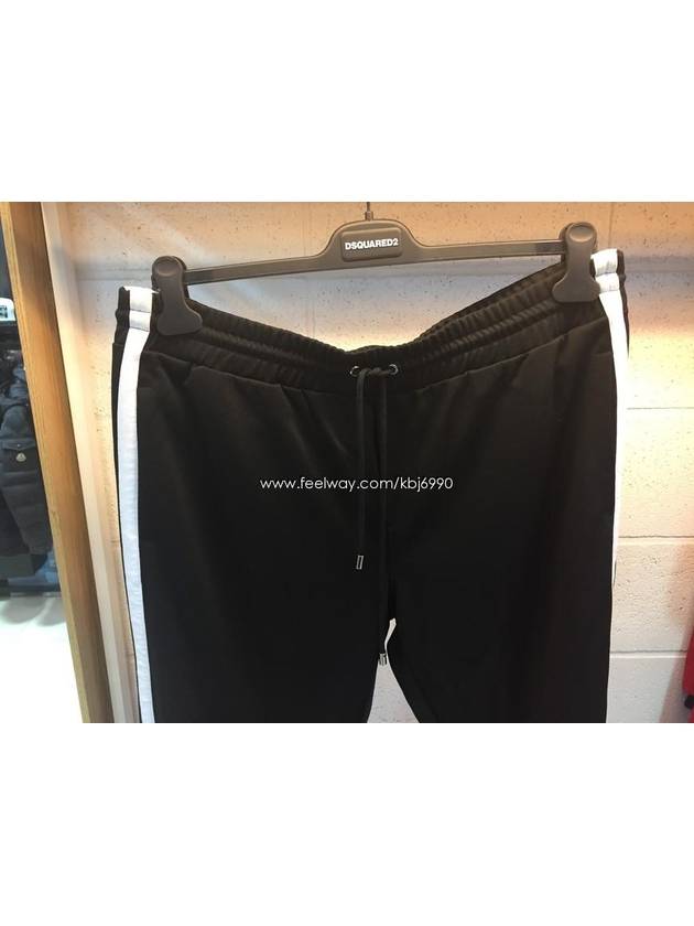 Men's Back Pocket Big Plate Training Track Pants GZI2ES G7S74 N0000 - DOLCE&GABBANA - BALAAN 3