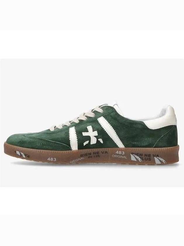 Bonnie Logo Patch Low Top Sneakers Green - PREMIATA - BALAAN 5