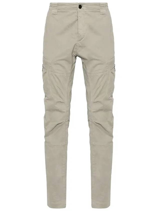 Stretch Sateen Ergonomic Lens Double Cargo Straight Pants Beige - CP COMPANY - BALAAN 2