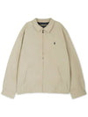 Harrington Windbreaker Beige - POLO RALPH LAUREN - BALAAN 4